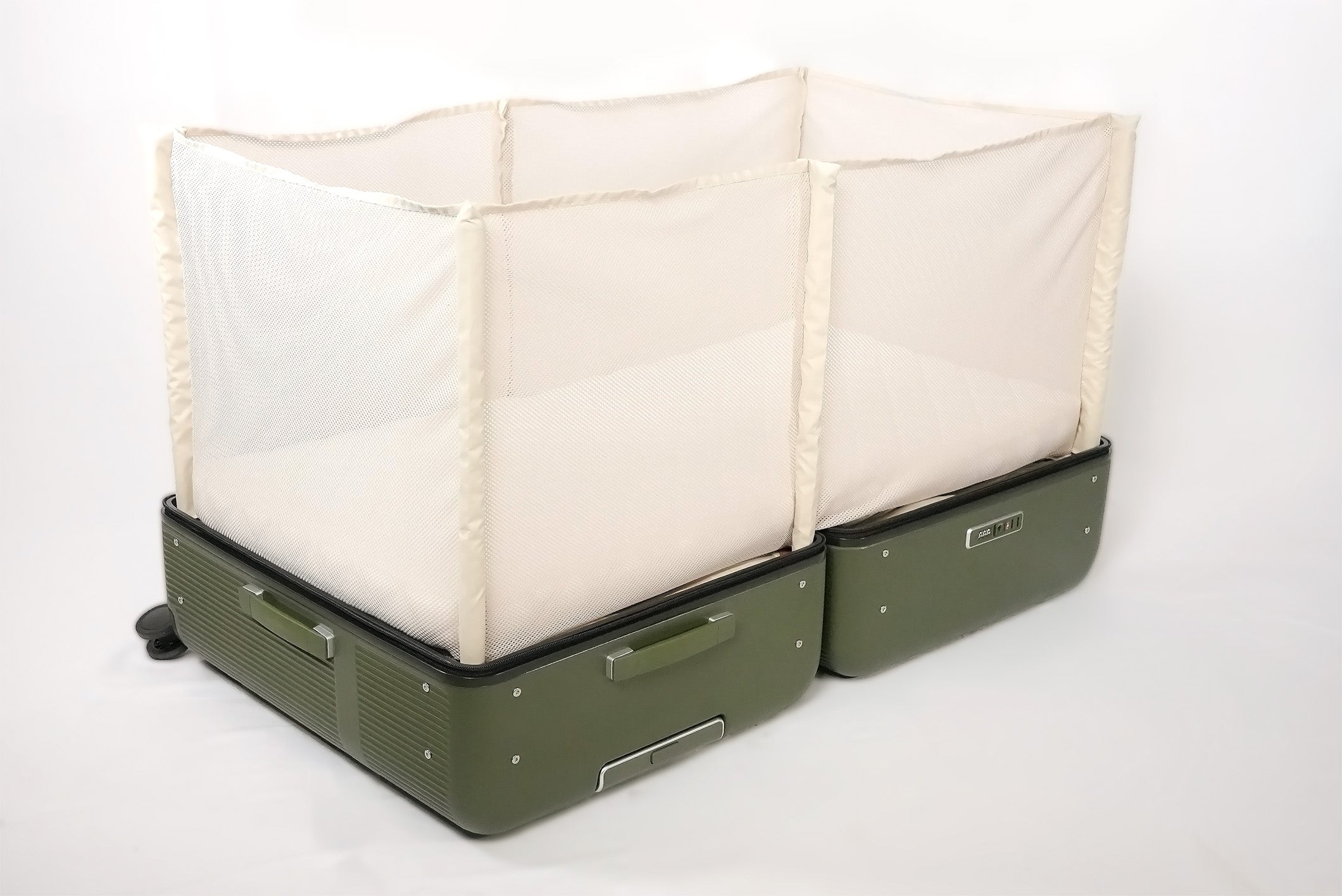 CaseNapzZz-Koffer aufgebaut